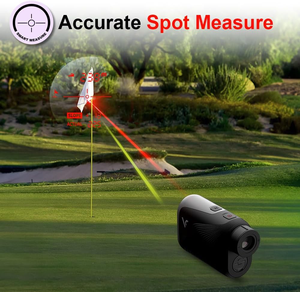 Voice Caddie L6 plus Télémètre Laser de Golf