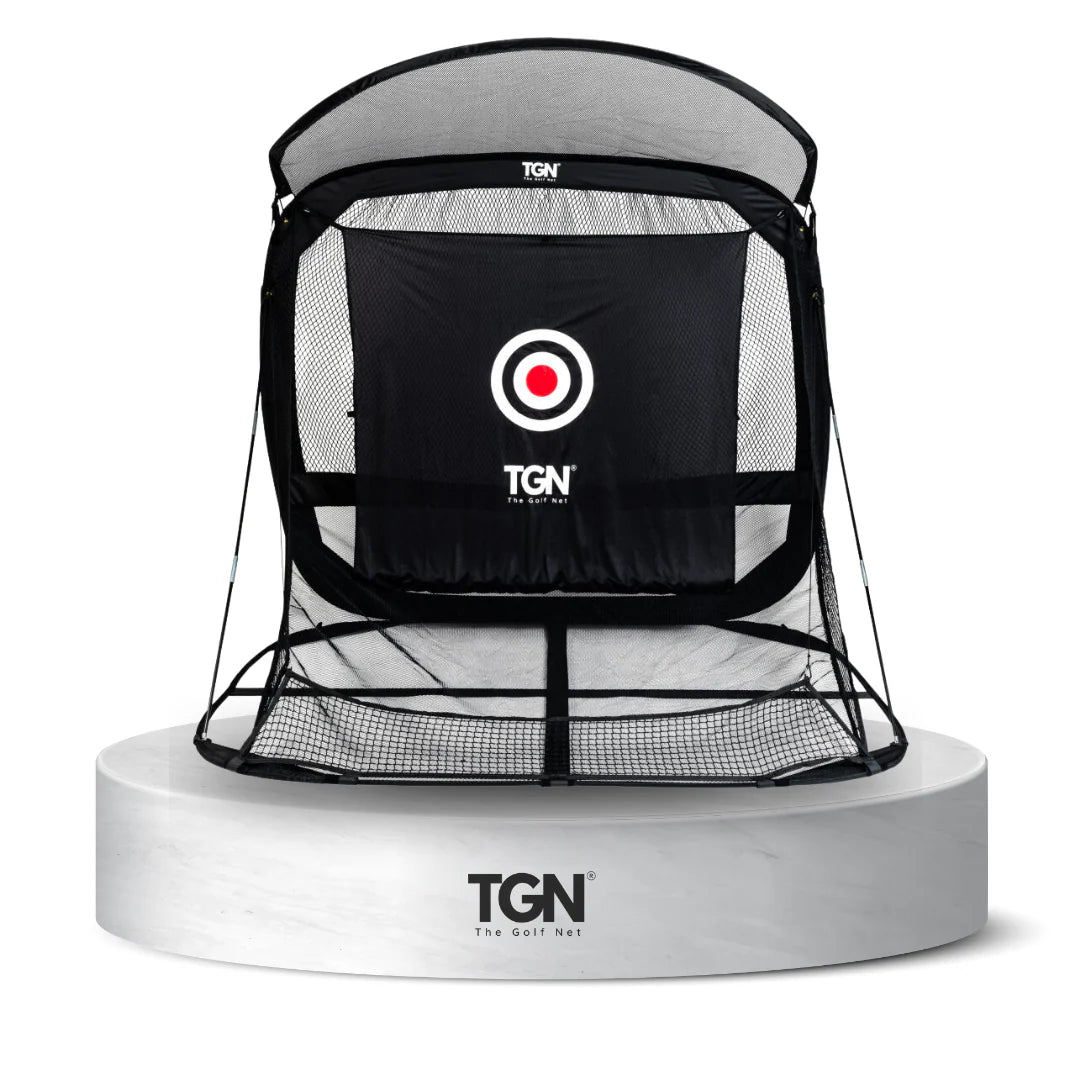 Pack Exclusif : Moniteur et Simulateur de Golf SC4 Pro avec filet TGN 7 et accessoires pour l'intérieur ou l'extérieur