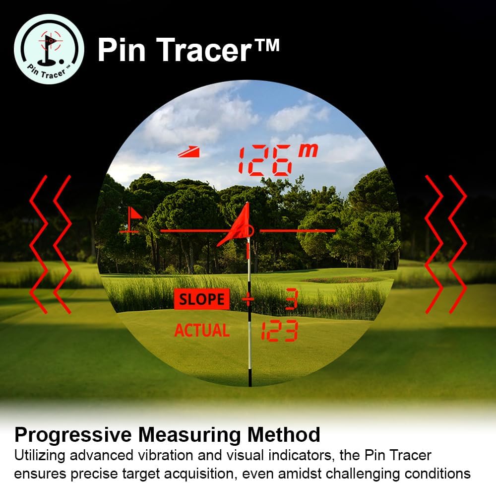 Voice Caddie L6 plus Télémètre Laser de Golf